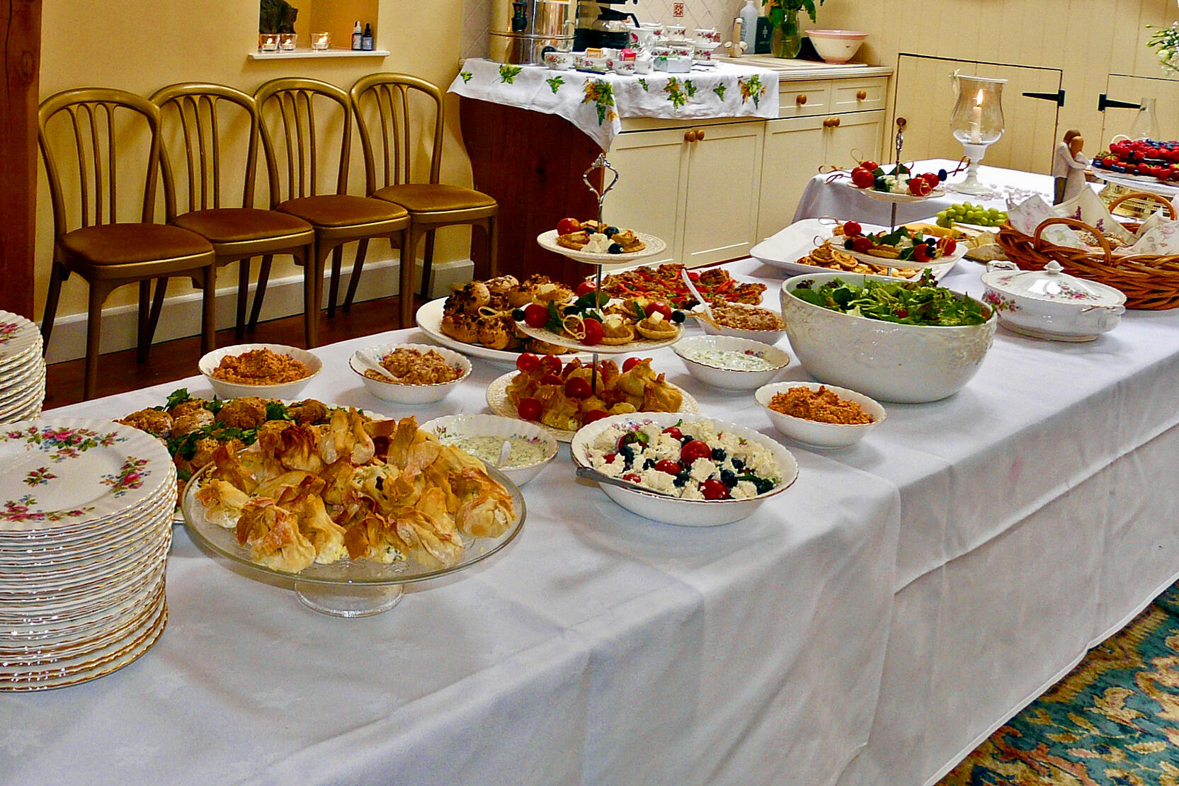 A feast at Rowanthwaite Village Hall